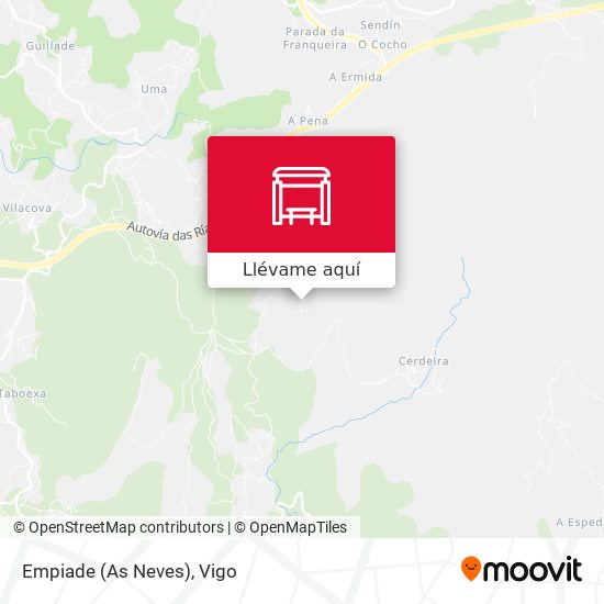 Mapa Empiade (As Neves)
