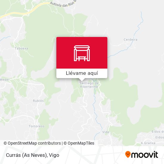 Mapa Currás (As Neves)
