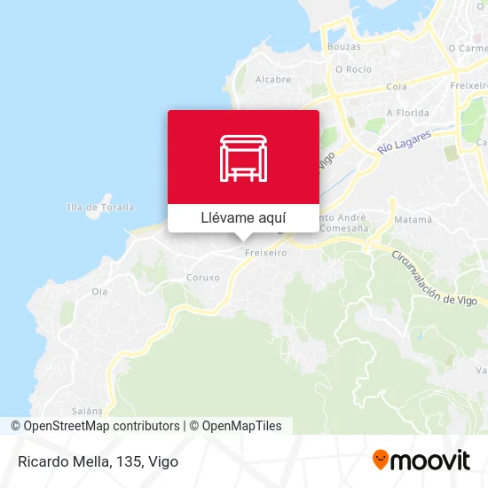 Mapa Ricardo Mella, 135