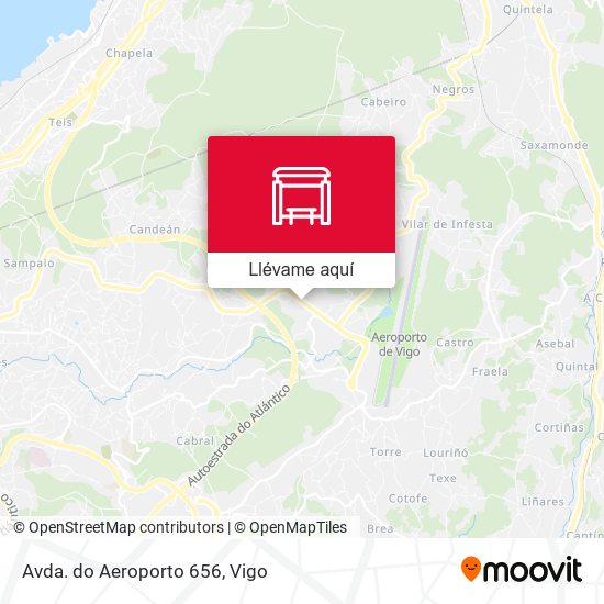 Mapa Avda. do Aeroporto 656