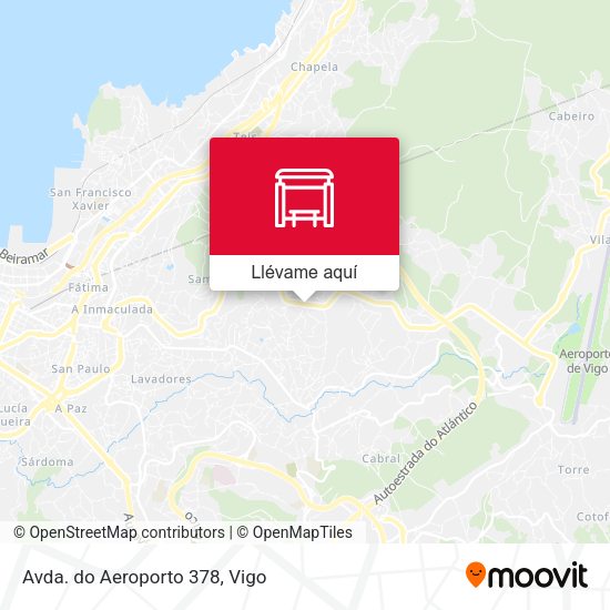Mapa Avda. do Aeroporto 378