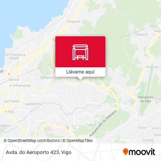Mapa Avda. do Aeroporto 423