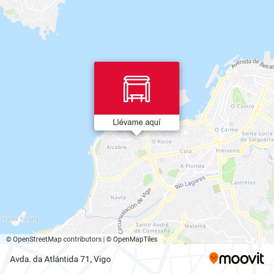 Mapa Avda. da Atlántida 71