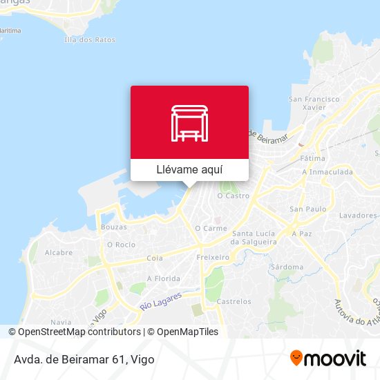 Mapa Avda. de Beiramar 61