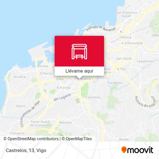 Mapa Castrelos, 13