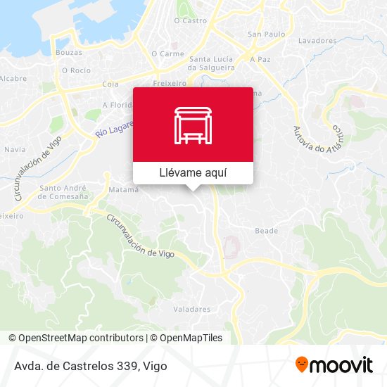 Mapa Avda. de Castrelos 339