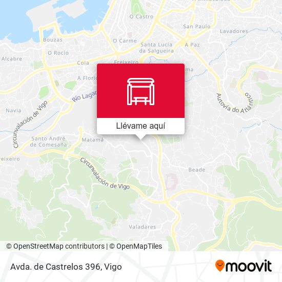 Mapa Avda. de Castrelos 396