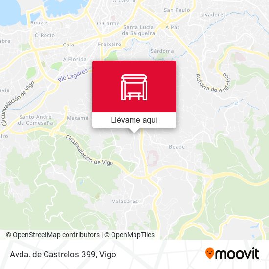 Mapa Avda. de Castrelos 399