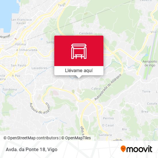 Mapa Avda. da Ponte 18