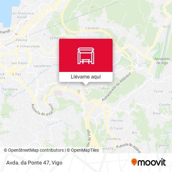 Mapa Avda. da Ponte 47