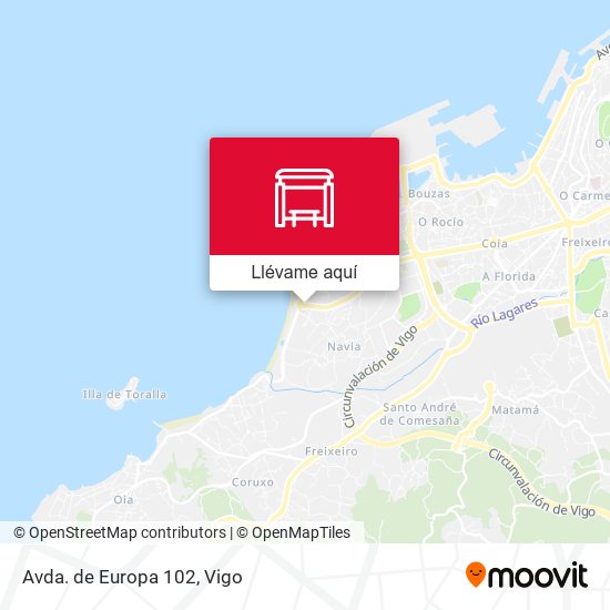 Mapa Avda. de Europa 102
