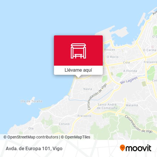 Mapa Avda. de Europa 101