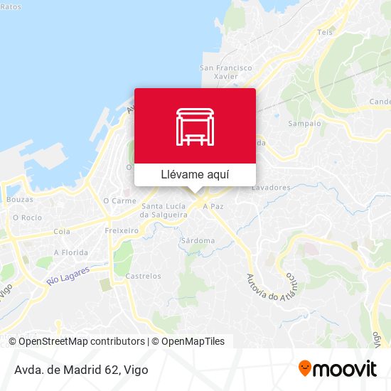 Mapa Avda. de Madrid 62