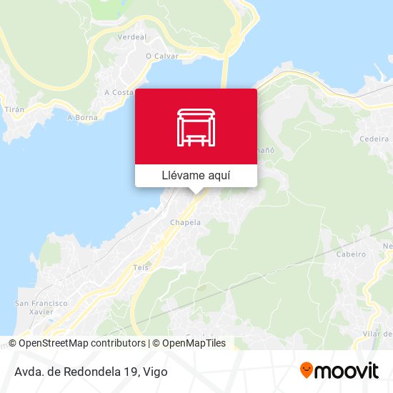 Mapa Avda. de Redondela 19