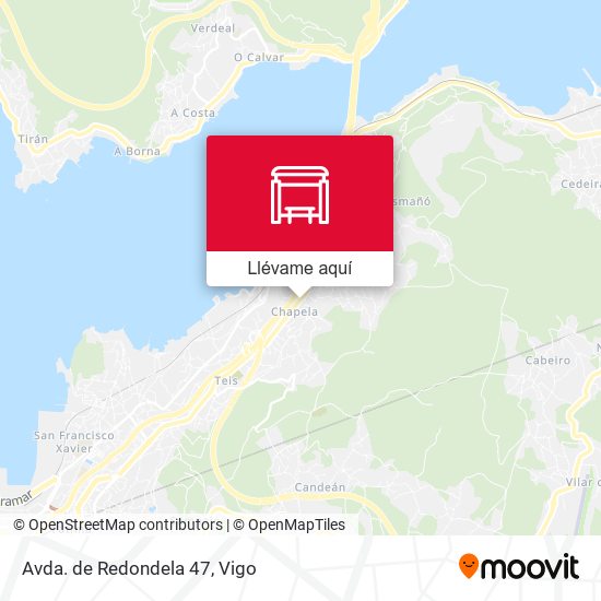 Mapa Avda. de Redondela 47