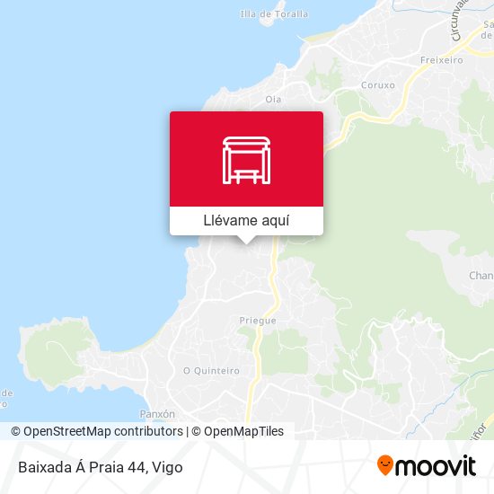 Mapa Baixada Á Praia 44
