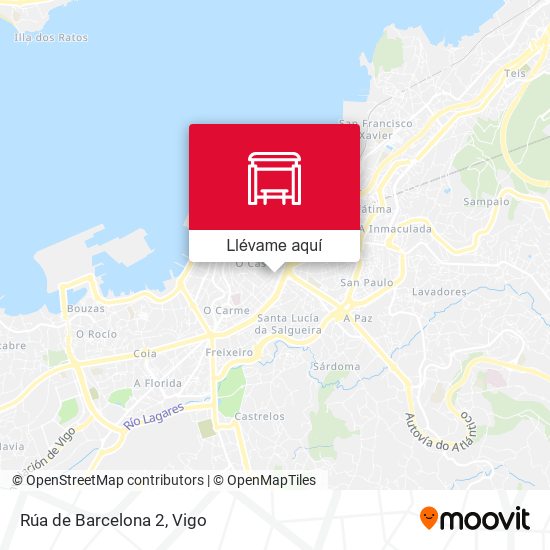 Mapa Rúa de Barcelona 2