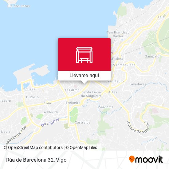 Mapa Rúa de Barcelona 32