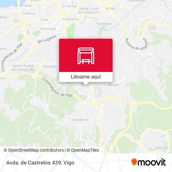 Mapa Avda. de Castrelos 439