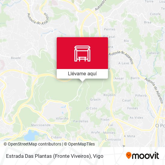 Mapa Estrada Das Plantas (Fronte Viveiros)