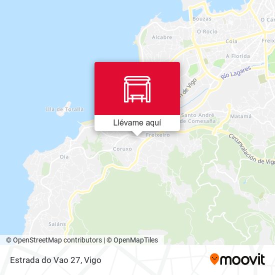 Mapa Estrada do Vao 27