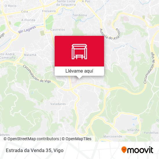 Mapa Estrada da Venda 35