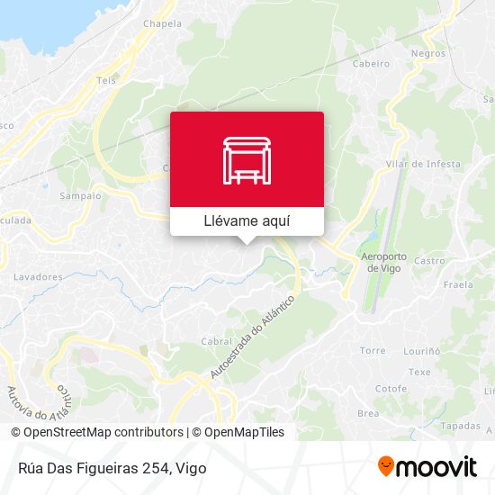 Mapa Rúa Das Figueiras 254