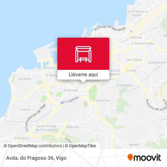 Mapa Avda. do Fragoso 36