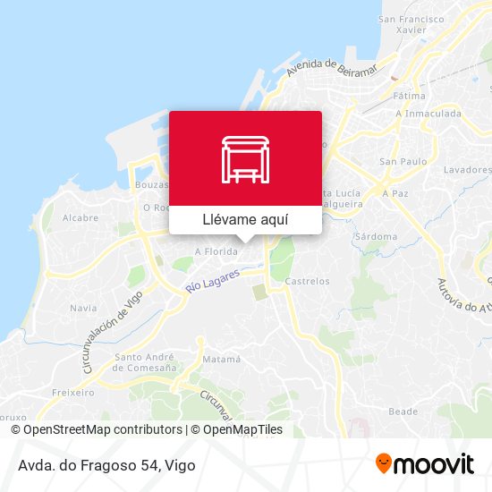 Mapa Avda. do Fragoso 54