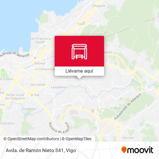 Mapa Avda. de Ramón Nieto 341