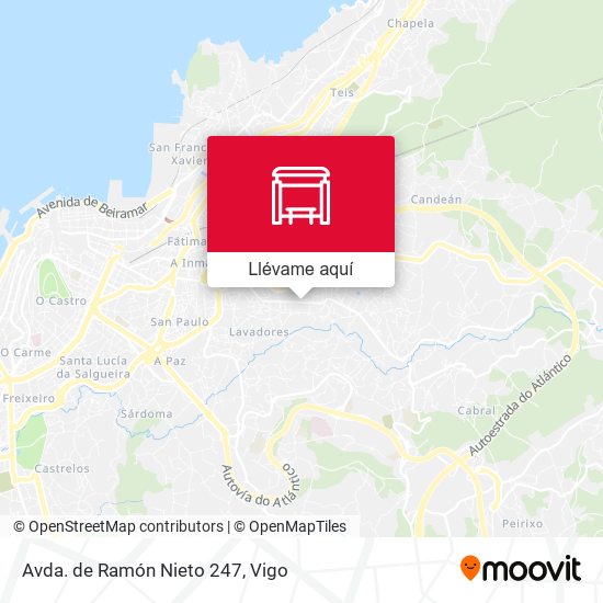 Mapa Avda. de Ramón Nieto 247