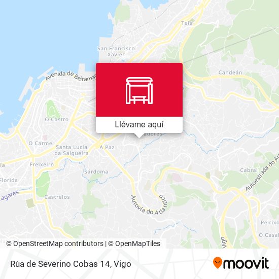 Mapa Rúa de Severino Cobas 14
