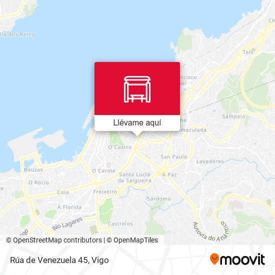 Mapa Rúa de Venezuela 45