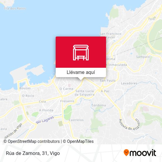 Mapa Rúa de Zamora, 31