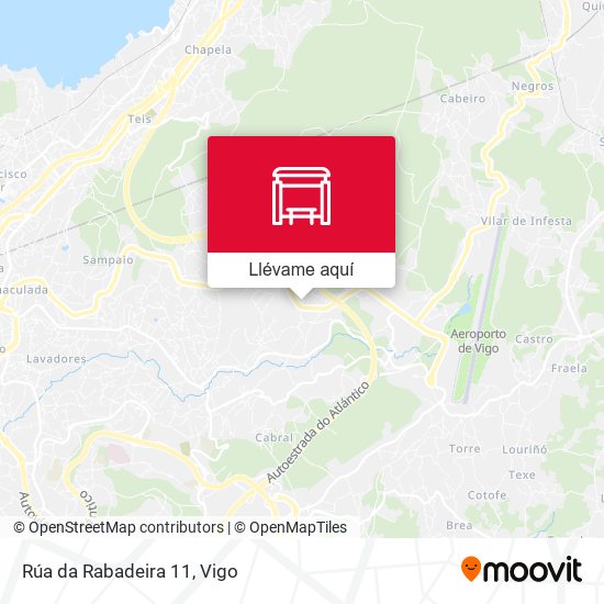 Mapa Rúa da Rabadeira 11