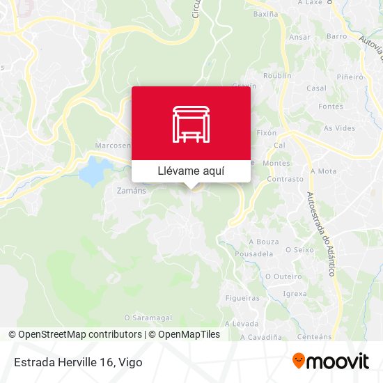 Mapa Estrada Herville 16