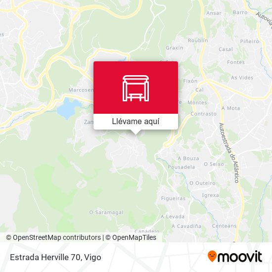 Mapa Estrada Herville 70