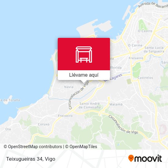 Mapa Teixugueiras 34