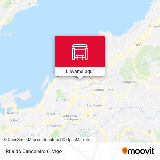 Mapa Rúa do Canceleiro 6