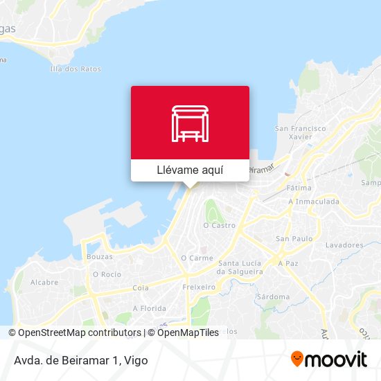 Mapa Avda. de Beiramar 1