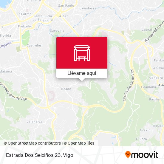 Mapa Estrada Dos Seixiños 23