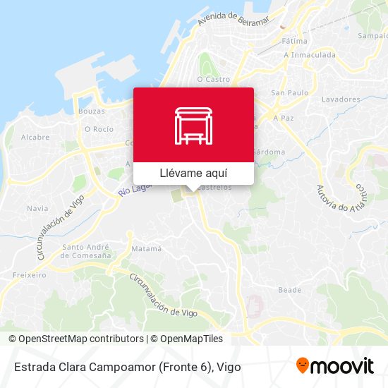 Mapa Estrada Clara Campoamor (Fronte 6)