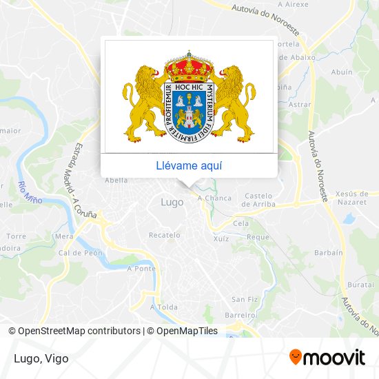 Mapa Lugo