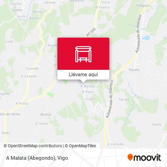 Mapa A Malata (Abegondo)
