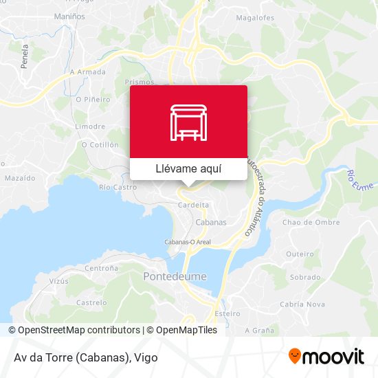 Mapa Av da Torre (Cabanas)