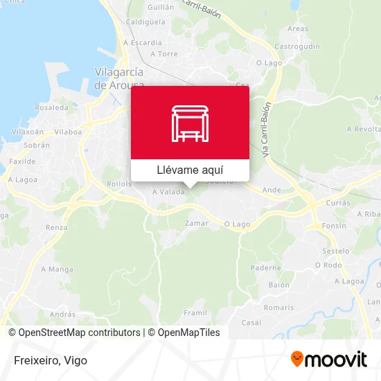 Mapa Freixeiro