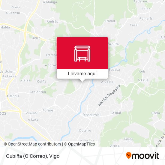 Mapa Oubiña (O Correo)