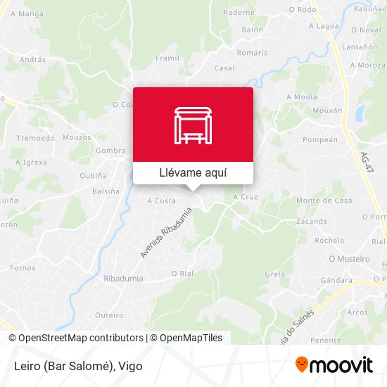 Mapa Leiro (Bar Salomé)