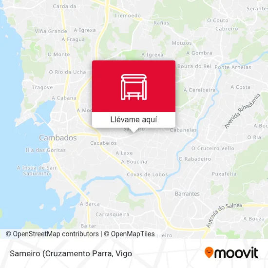 Mapa Sameiro