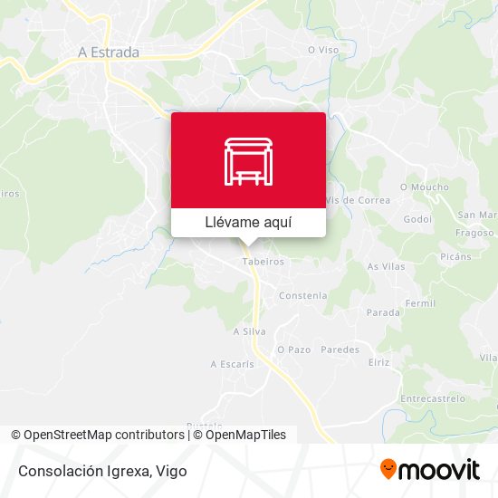 Mapa Consolación Igrexa